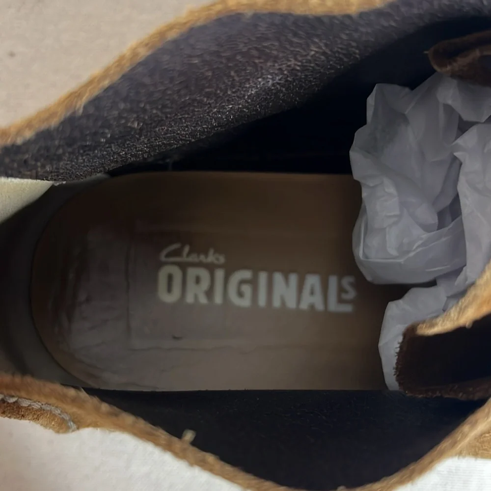 Clarks Originals Men’s Desert Trek Moc Toe Boots | Size 9.5M | Suede Leather - Picture 5 of 6